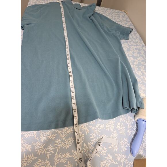 Polo Ralph Lauren Polo Shirt Men's 2XL Tall Green Soft Cotton Pony Logo - Picture 8 of 11